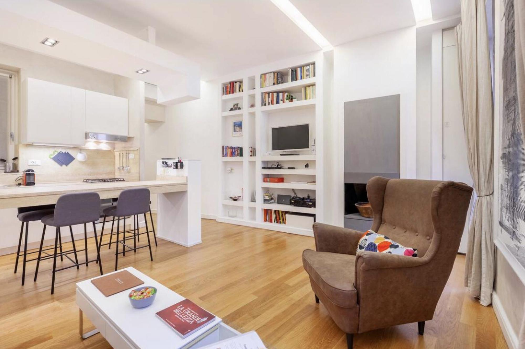Campo Dei Fiori Modern Apartment With Terrace Rom Eksteriør billede