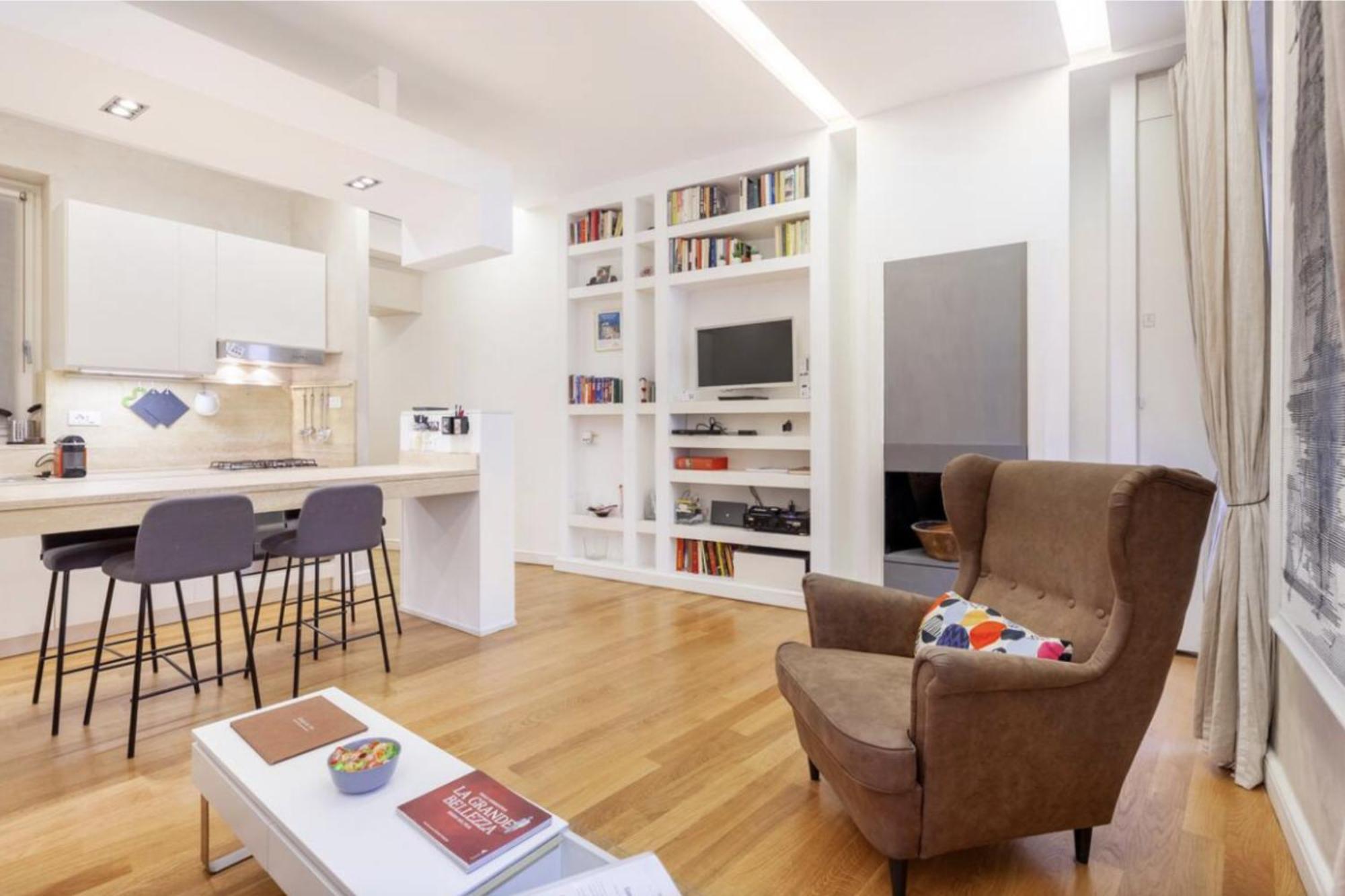 Campo Dei Fiori Modern Apartment With Terrace Rom Eksteriør billede
